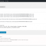 CSV List of your files - upload files to protected folder, edit file title, description, and version number.